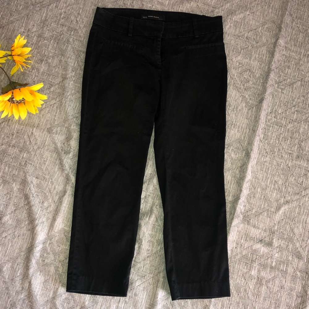 Zara Basic Crop Pants